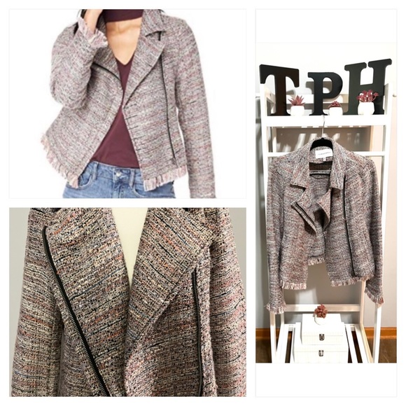 Cupcakes and Cashmere Tweed Jacket SZ M - Picture 2 of 14